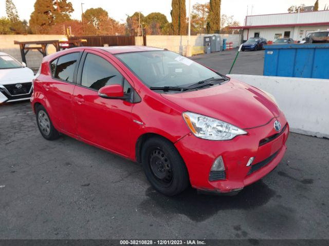 TOYOTA PRIUS C 2013 jtdkdtb3xd1543488