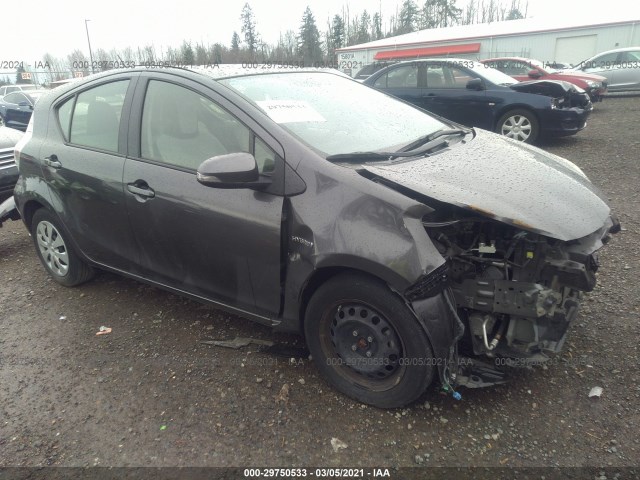 TOYOTA PRIUS C 2013 jtdkdtb3xd1548870