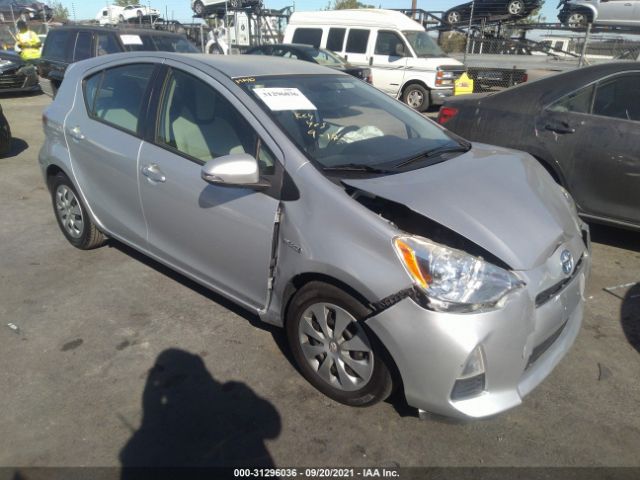 TOYOTA PRIUS C 2013 jtdkdtb3xd1550599