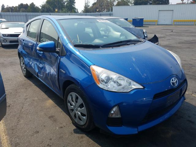 TOYOTA PRIUS C 2013 jtdkdtb3xd1552806