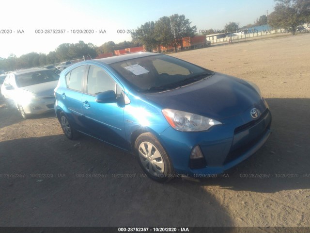 TOYOTA PRIUS C 2013 jtdkdtb3xd1554989