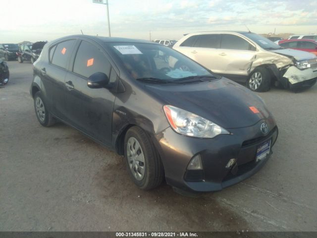 TOYOTA PRIUS C 2013 jtdkdtb3xd1555950