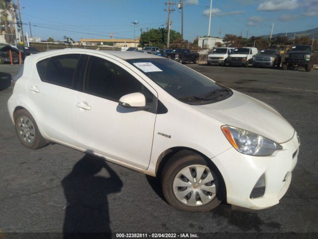 TOYOTA PRIUS C 2014 jtdkdtb3xe1065526