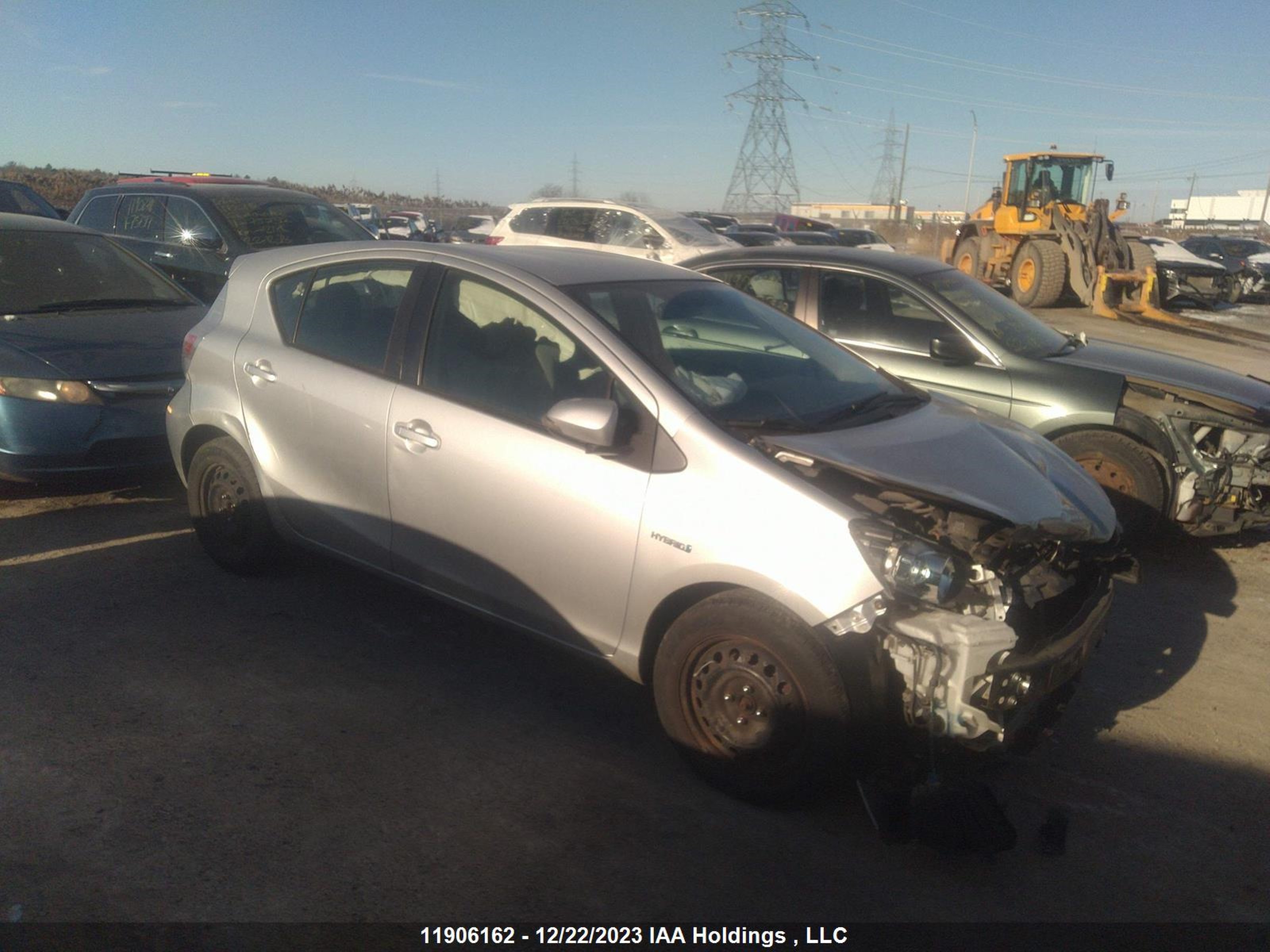 TOYOTA PRIUS C 2014 jtdkdtb3xe1070340