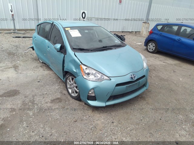 TOYOTA PRIUS C 2014 jtdkdtb3xe1071455