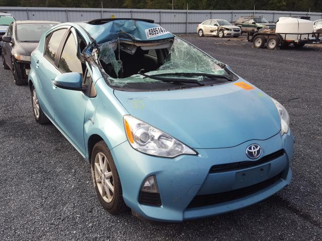 TOYOTA PRIUS C 2014 jtdkdtb3xe1074680