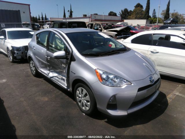 TOYOTA PRIUS C 2014 jtdkdtb3xe1566321