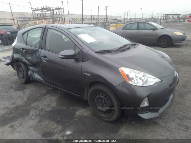 TOYOTA PRIUS C 2014 jtdkdtb3xe1566996