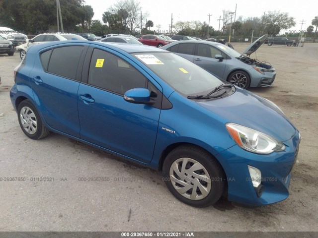 TOYOTA PRIUS C 2015 jtdkdtb3xf1582472