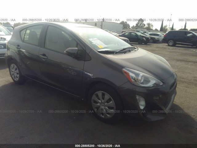 TOYOTA PRIUS C 2015 jtdkdtb3xf1586375