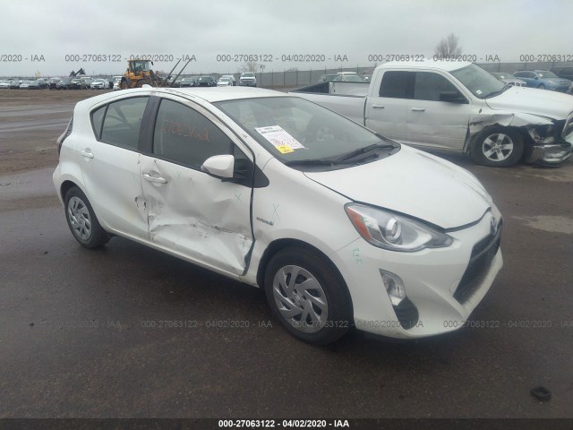 TOYOTA PRIUS C 2016 jtdkdtb3xg1139675