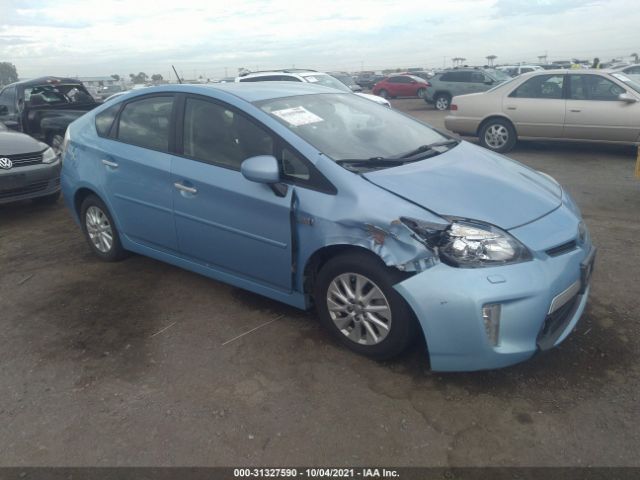 TOYOTA PRIUS PLUG-IN 2012 jtdkn3dp2c3029019