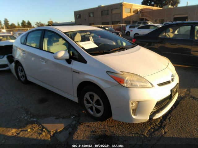 TOYOTA PRIUS 2012 jtdkn3du0c5374463