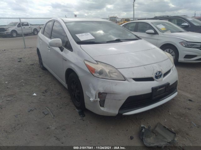 TOYOTA PRIUS 2012 jtdkn3du0c5382949