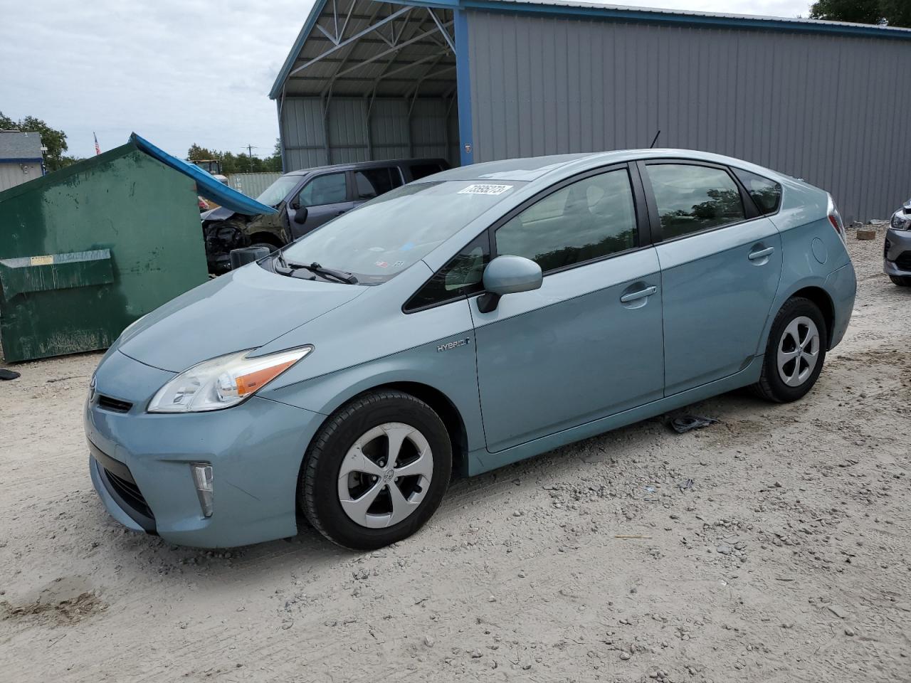 TOYOTA PRIUS 2012 jtdkn3du0c5447587