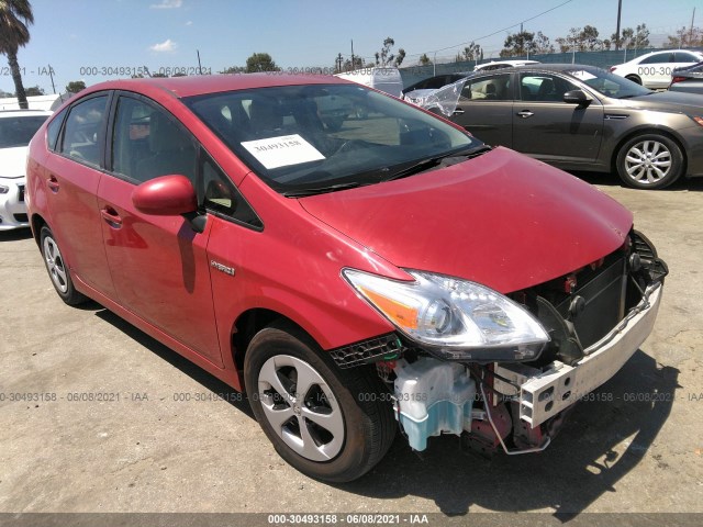 TOYOTA PRIUS 2012 jtdkn3du0c5465250