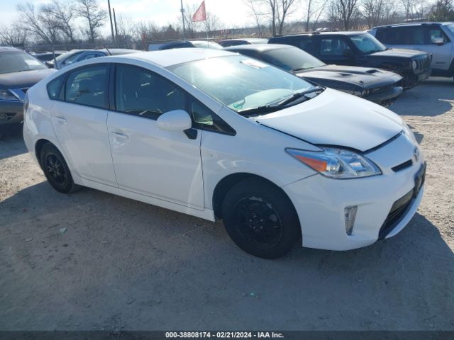 TOYOTA PRIUS 2012 jtdkn3du0c5495526