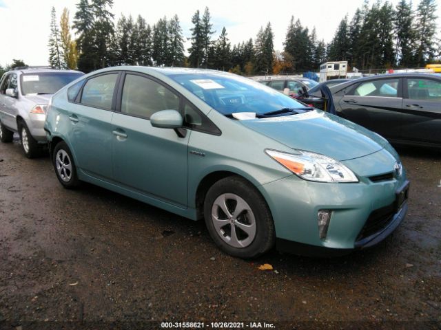 TOYOTA PRIUS 2013 jtdkn3du0d5693539