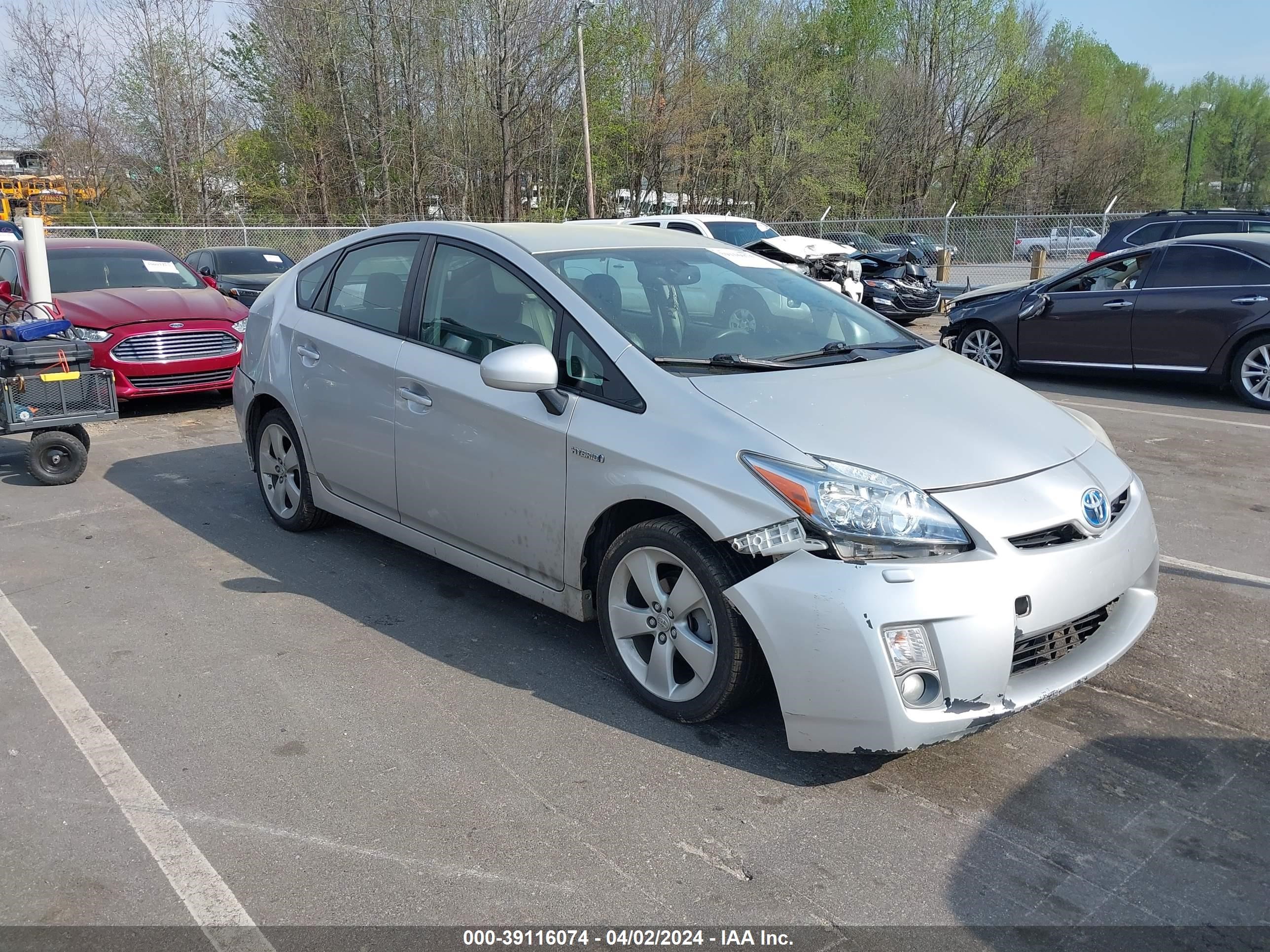 TOYOTA PRIUS 2011 jtdkn3du1b0322920