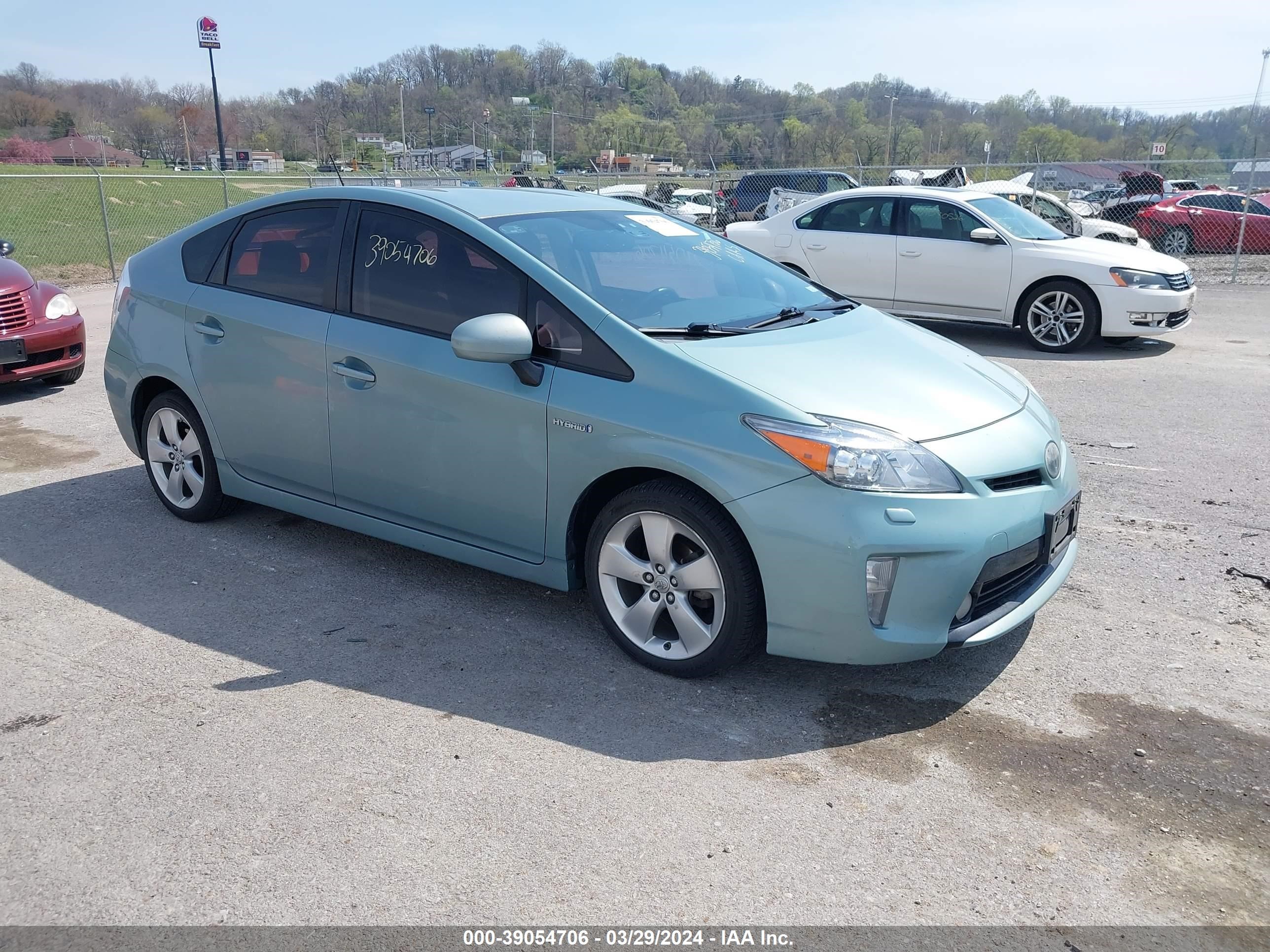 TOYOTA PRIUS 2012 jtdkn3du1c1556308