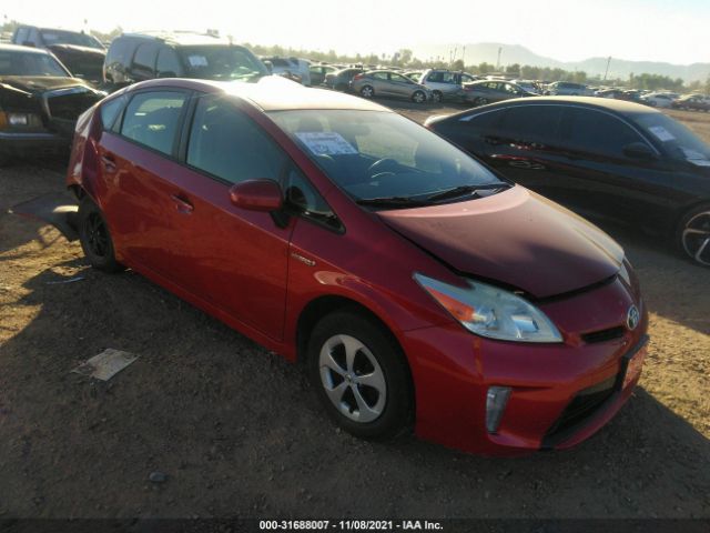 TOYOTA PRIUS 2012 jtdkn3du1c5391823