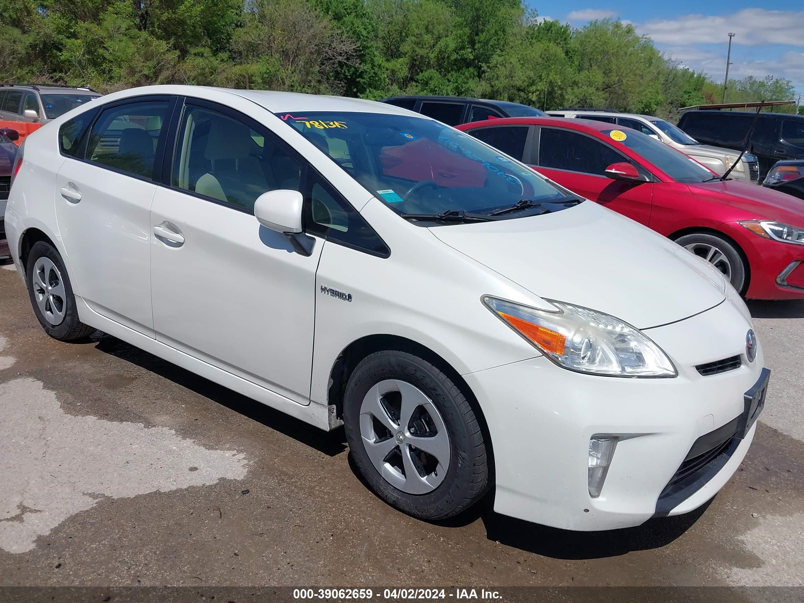 TOYOTA PRIUS 2014 jtdkn3du1e1781315