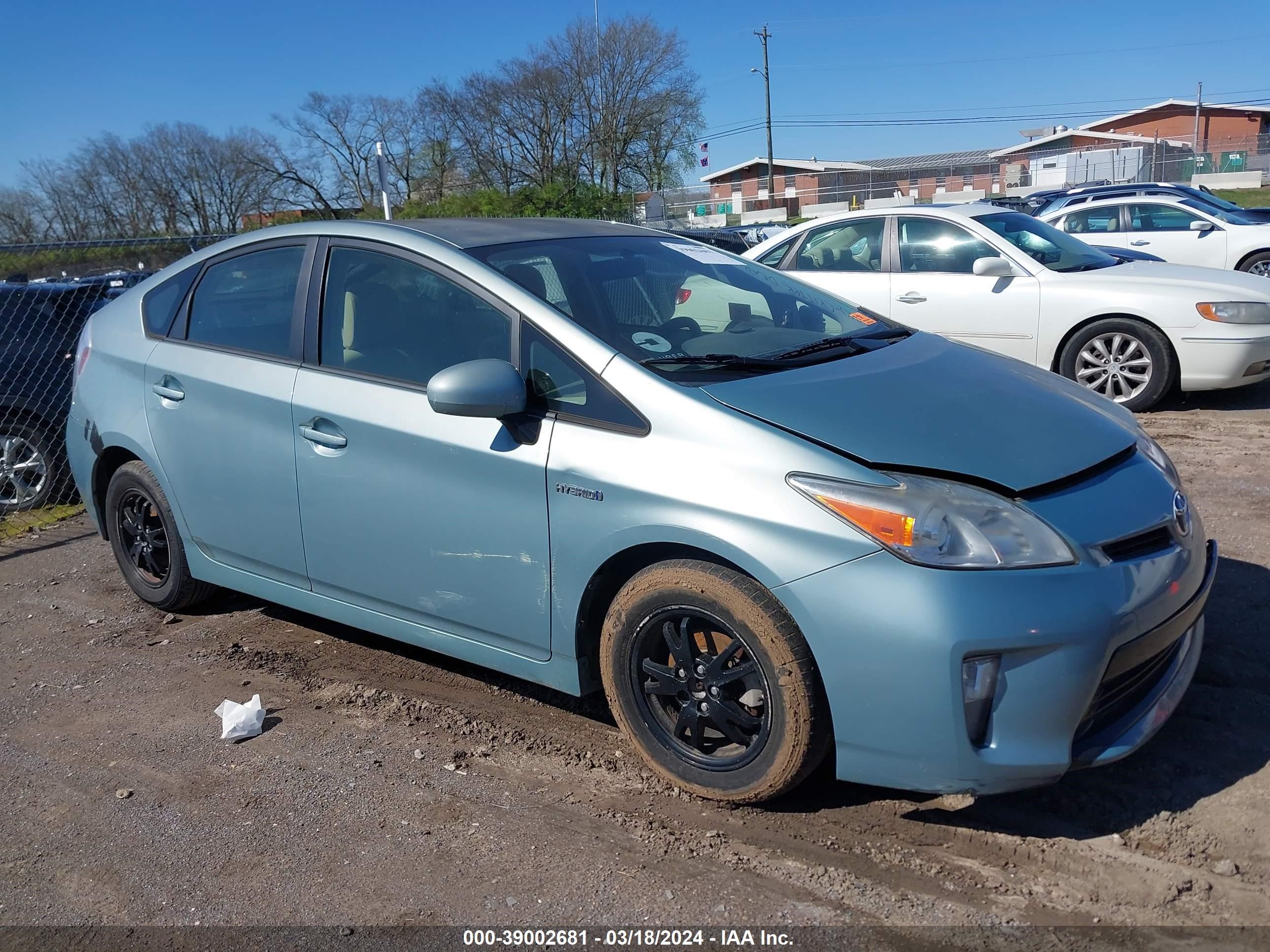 TOYOTA PRIUS 2014 jtdkn3du1e1790404