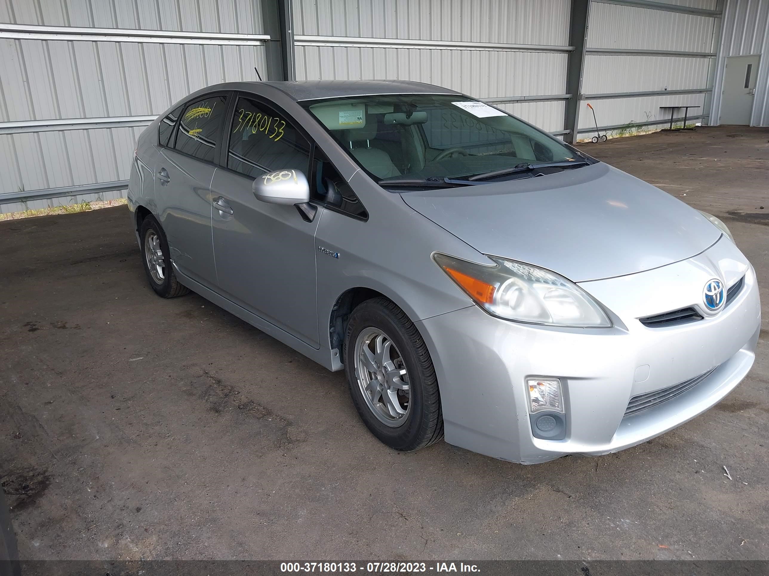 TOYOTA PRIUS 2010 jtdkn3du2a0036458