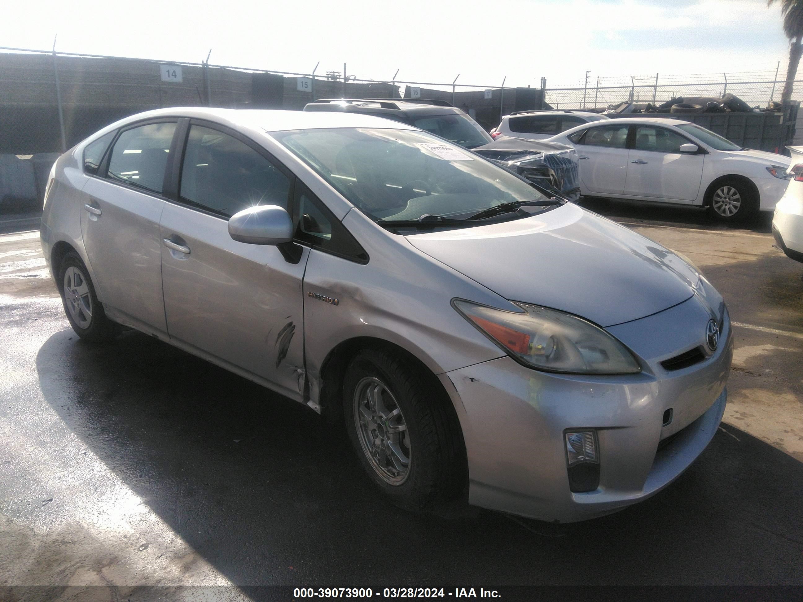 TOYOTA PRIUS 2010 jtdkn3du2a0186876