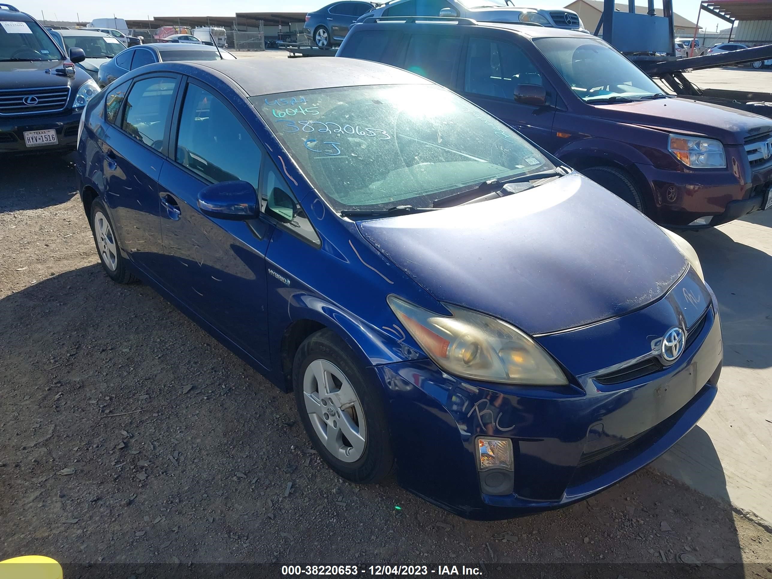 TOYOTA PRIUS 2010 jtdkn3du2a1110620