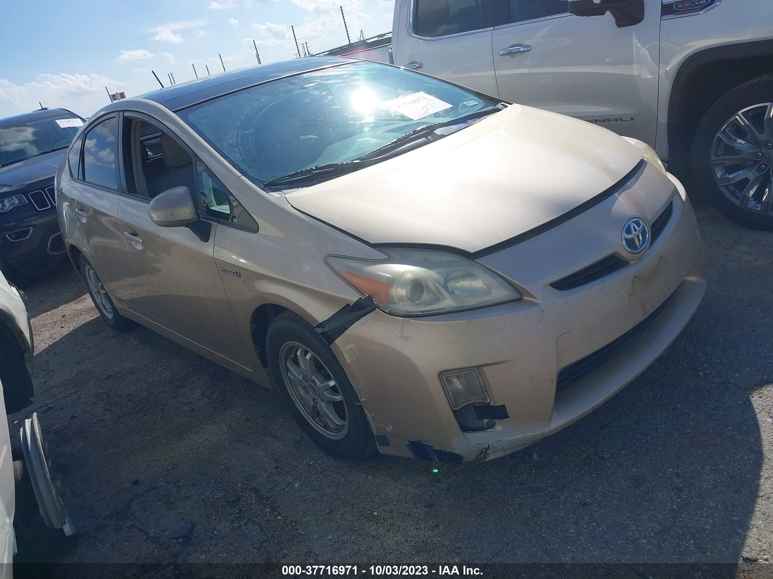 TOYOTA PRIUS 2010 jtdkn3du2a1284574