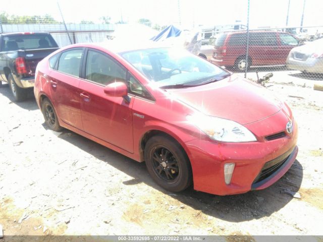 TOYOTA PRIUS 2012 jtdkn3du2c0334981