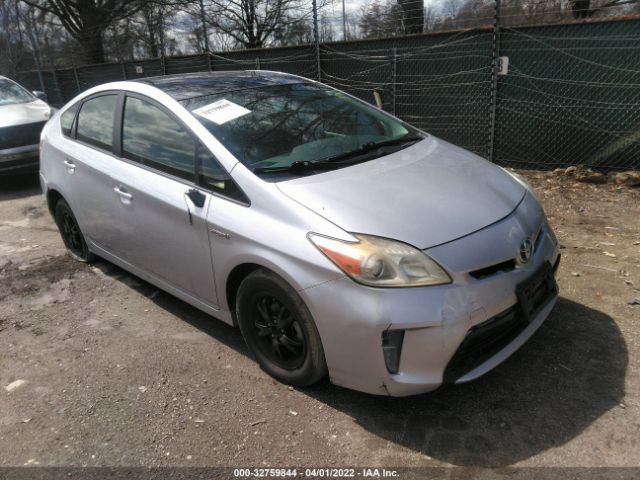 TOYOTA PRIUS 2012 jtdkn3du2c5455254