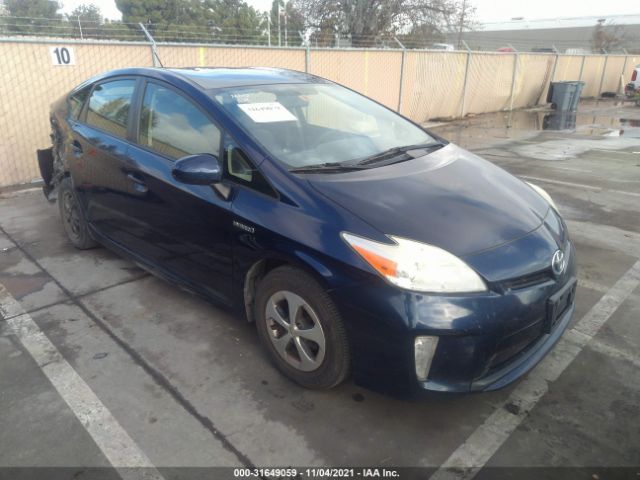 TOYOTA PRIUS 2013 jtdkn3du2d1685580