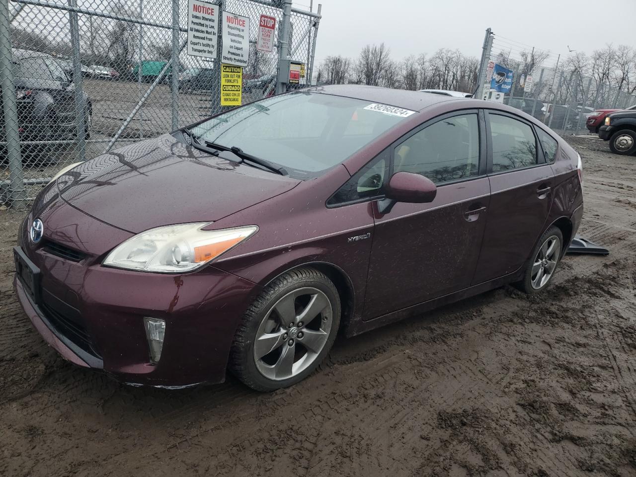 TOYOTA PRIUS 2013 jtdkn3du2d5571247