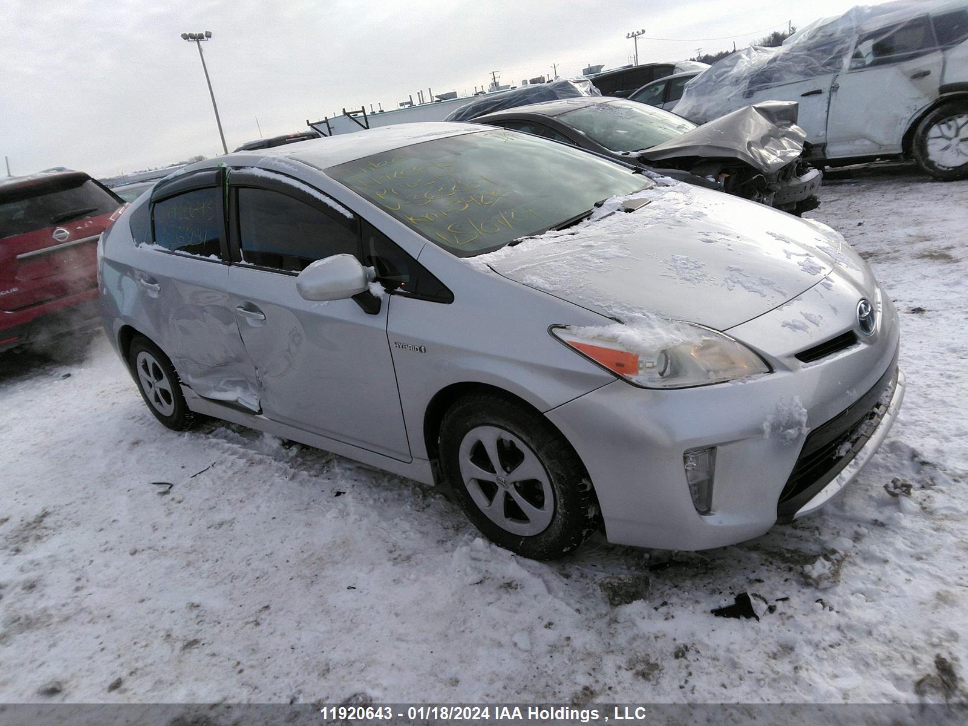 TOYOTA PRIUS 2014 jtdkn3du2e0363254