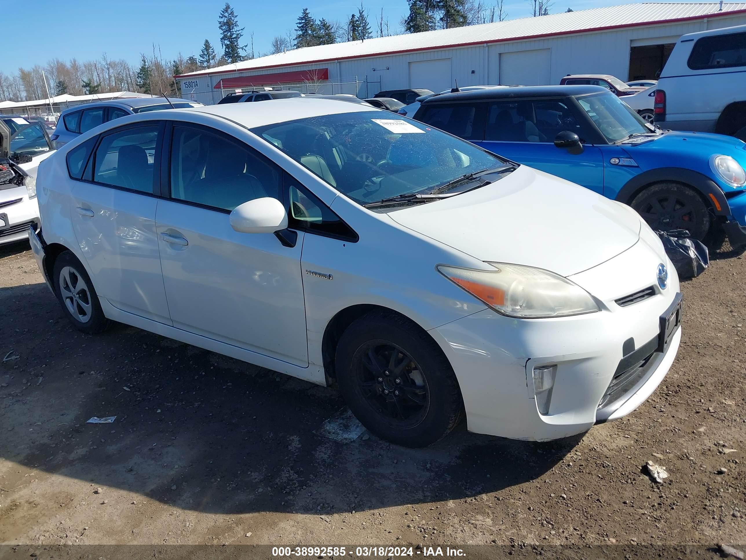 TOYOTA PRIUS 2014 jtdkn3du2e1742278