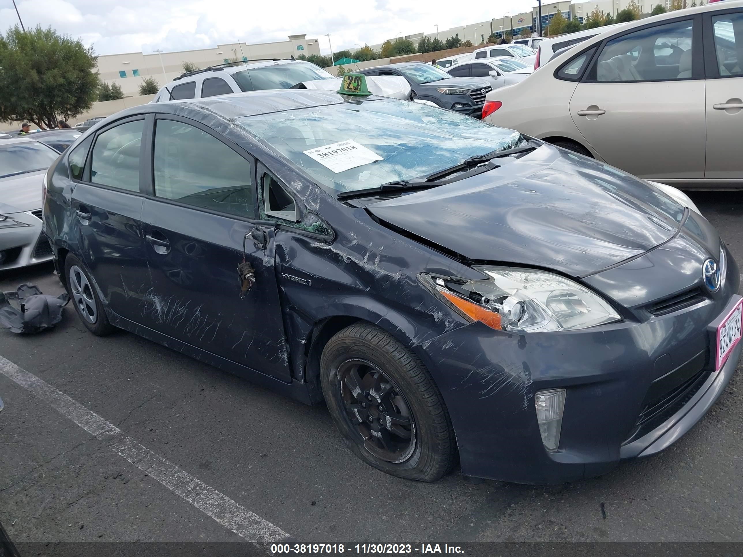 TOYOTA PRIUS 2014 jtdkn3du2e1757086