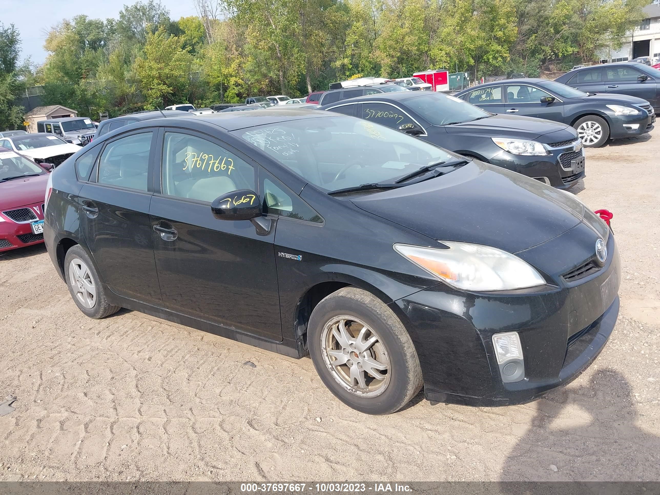 TOYOTA PRIUS 2010 jtdkn3du3a0195425