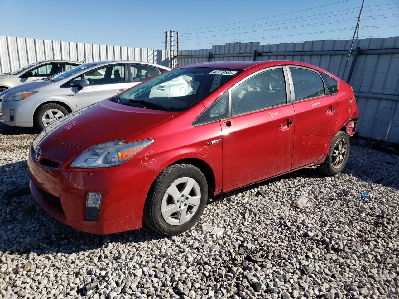 TOYOTA PRIUS 2011 jtdkn3du3b0246858