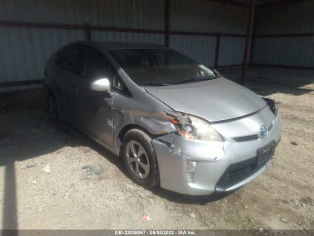 TOYOTA PRIUS 2012 jtdkn3du3c5395114