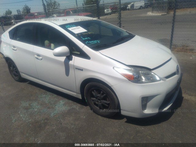 TOYOTA PRIUS 2012 jtdkn3du3c5456509