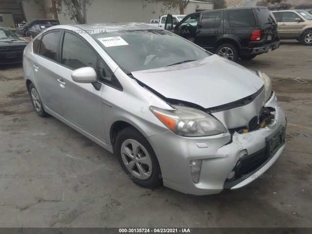 TOYOTA PRIUS 2013 jtdkn3du3d5587117