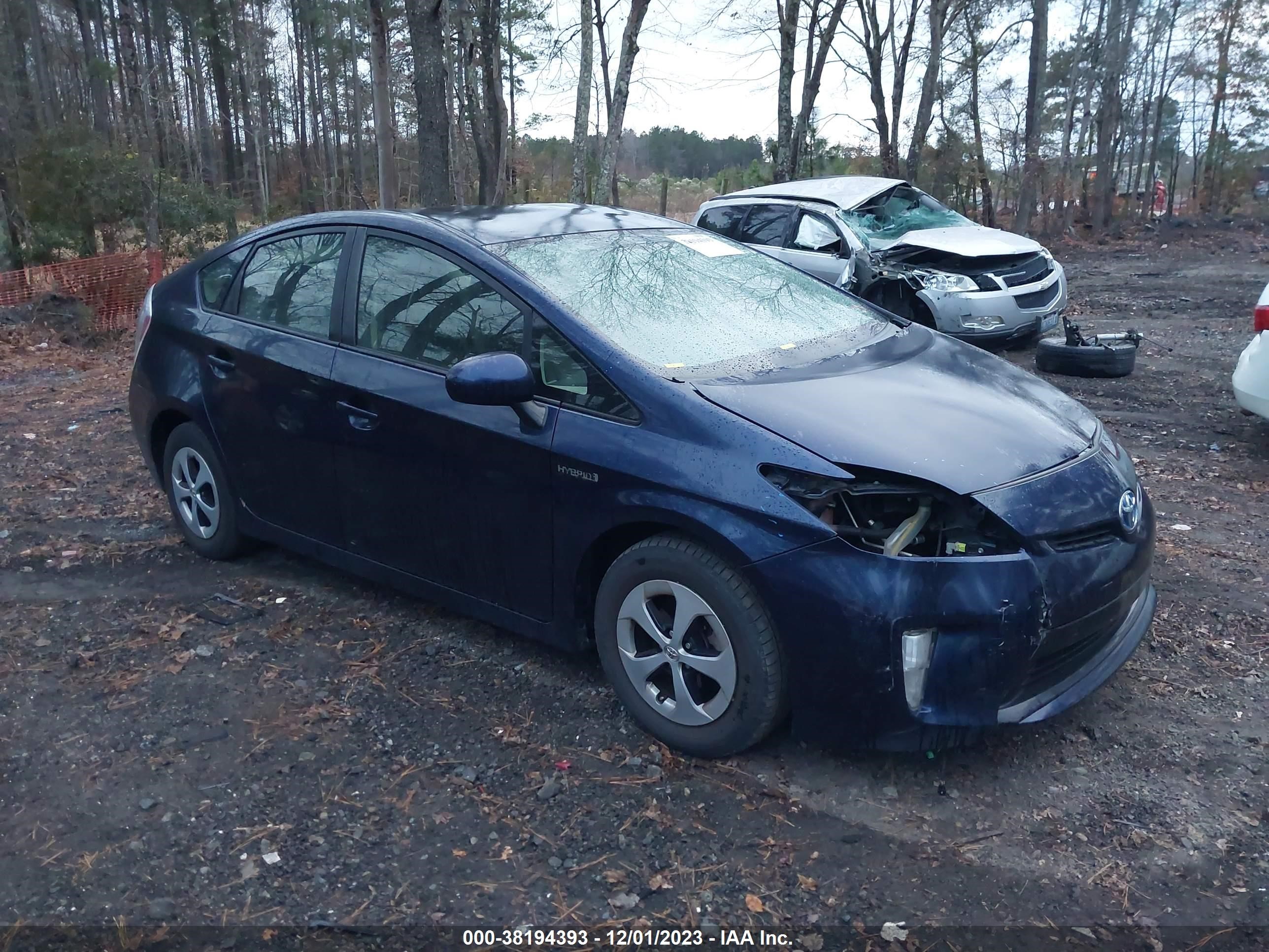 TOYOTA PRIUS 2012 jtdkn3du4c1514506