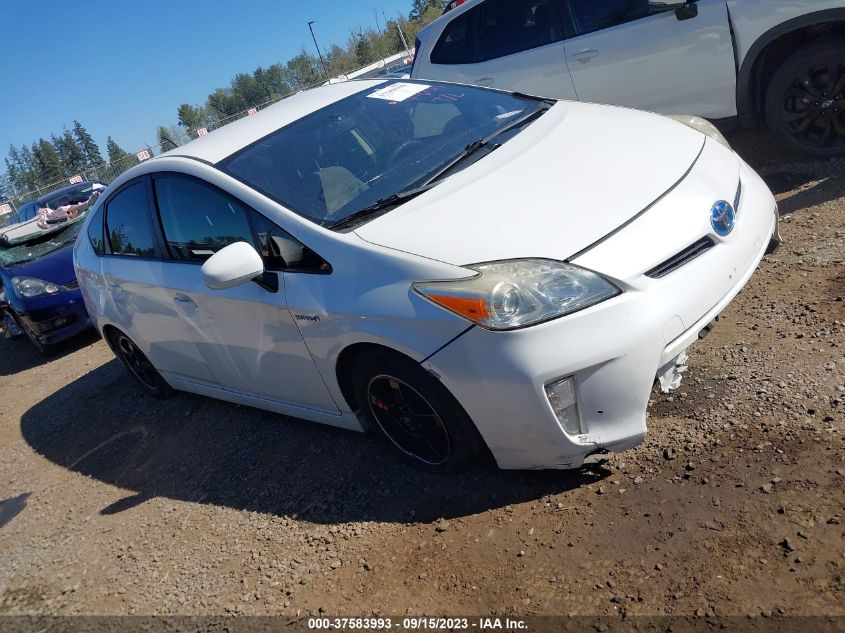 TOYOTA PRIUS 2012 jtdkn3du4c5396644