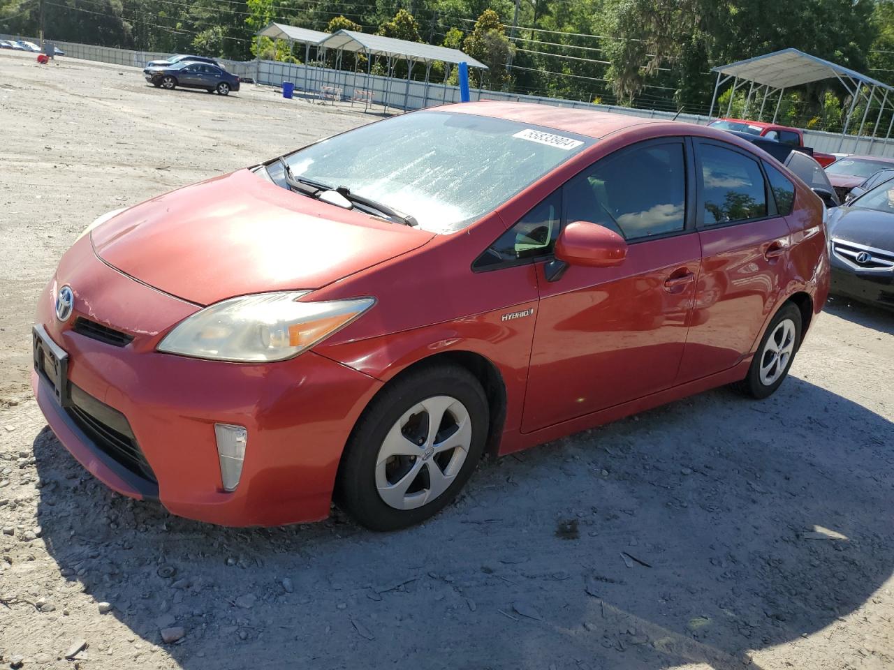 TOYOTA PRIUS 2012 jtdkn3du4c5474937