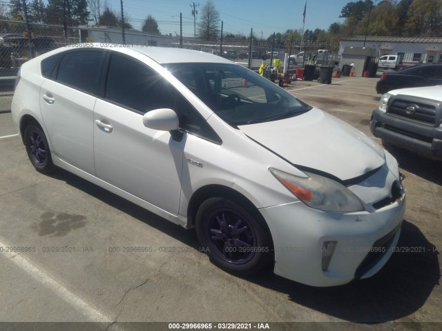 TOYOTA PRIUS 2013 jtdkn3du4d5556085