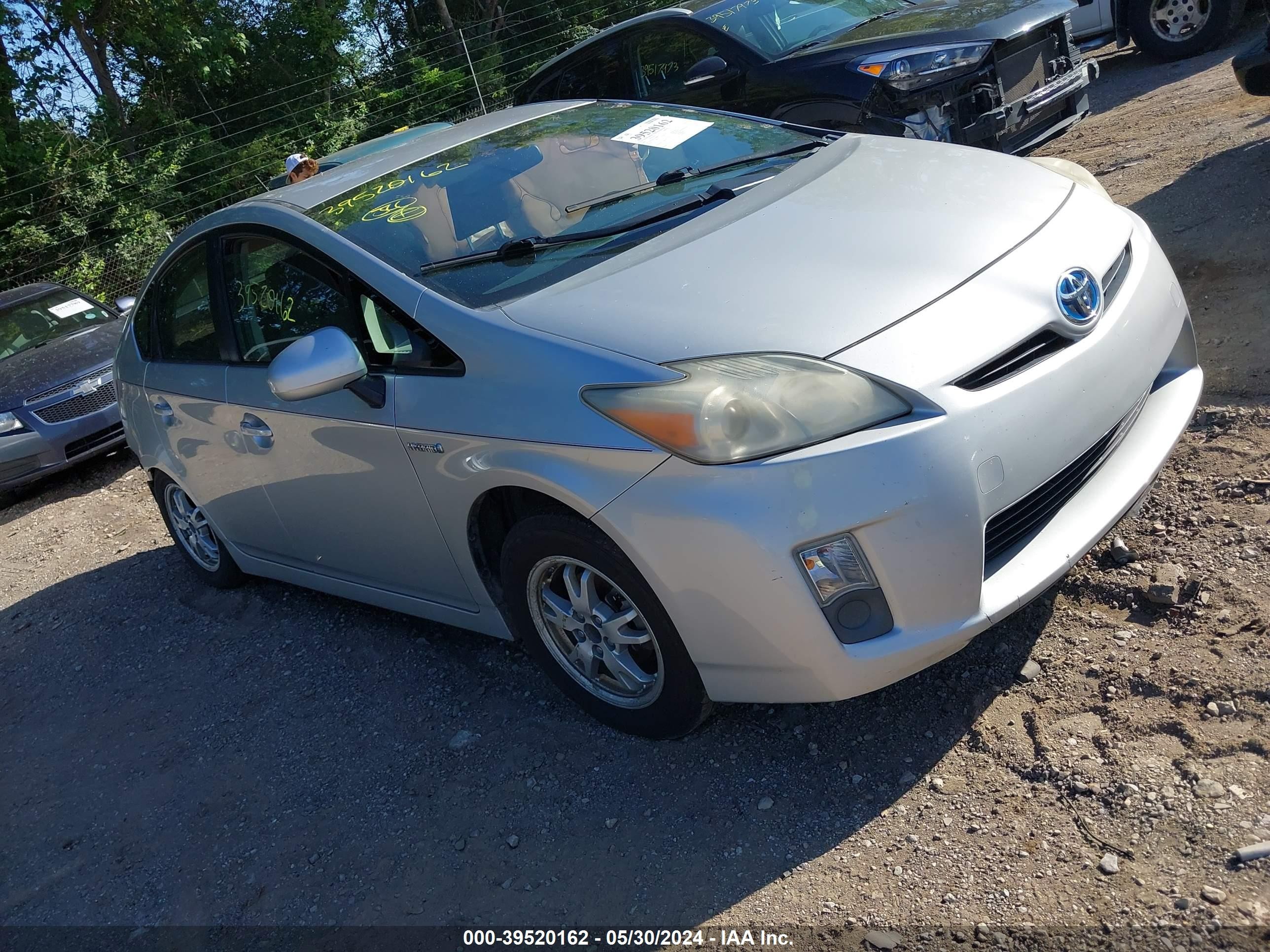 TOYOTA PRIUS 2010 jtdkn3du5a5080831