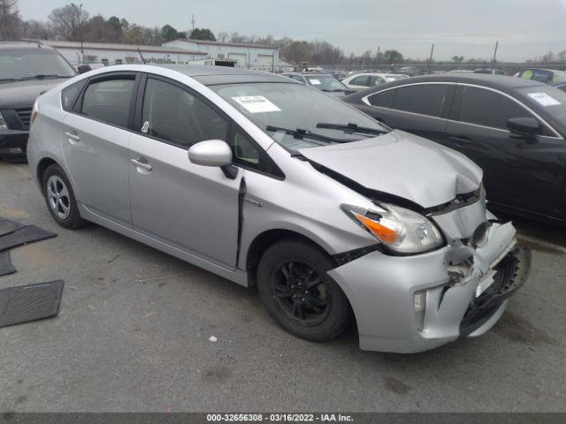 TOYOTA PRIUS 2012 jtdkn3du5c5392148