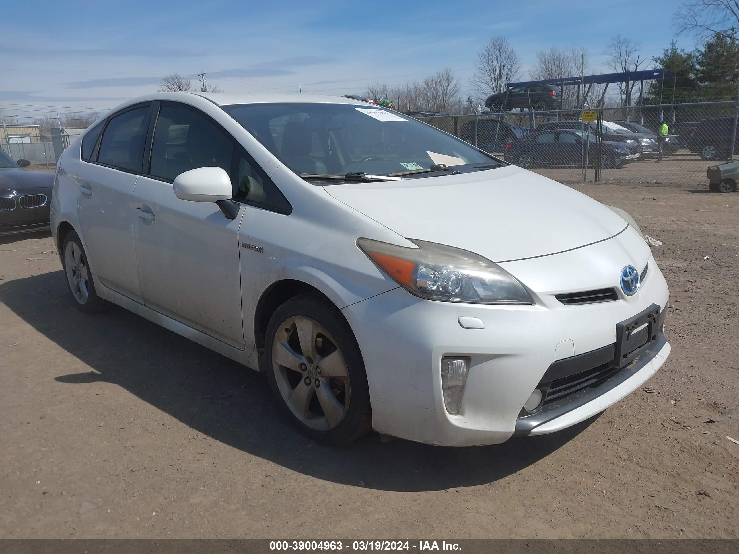 TOYOTA PRIUS 2012 jtdkn3du5c5465406